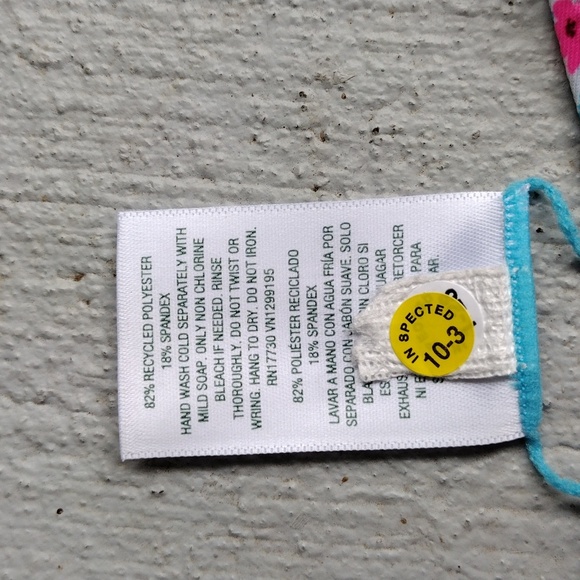 NWOT Reversible Mid-Rise Ultra High Leg Super Cheeky Bikini Wild Fable XXS - Picture 10 of 10